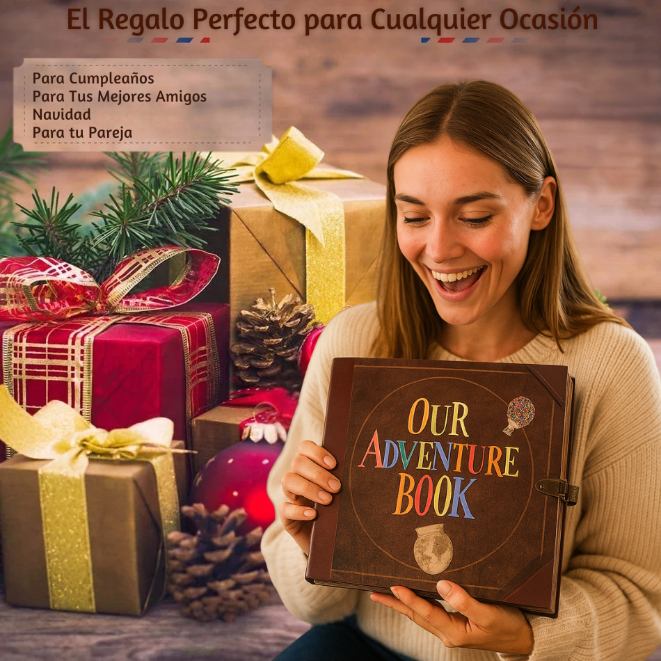 Álbum de Fotos Hecho a Mano – El Regalo Perfecto para Aniversarios, Bodas o el Día de la Madre