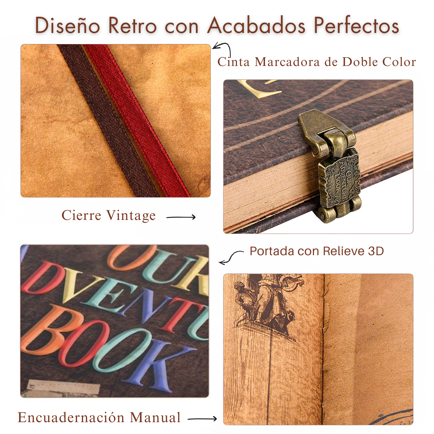 Álbum de Fotos Hecho a Mano – El Regalo Perfecto para Aniversarios, Bodas o el Día de la Madre